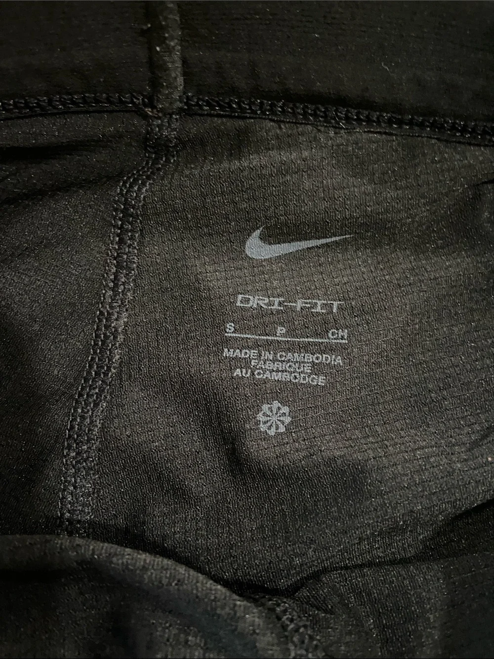 Nike Black Men’s Running Shorts with Reflective Swoosh